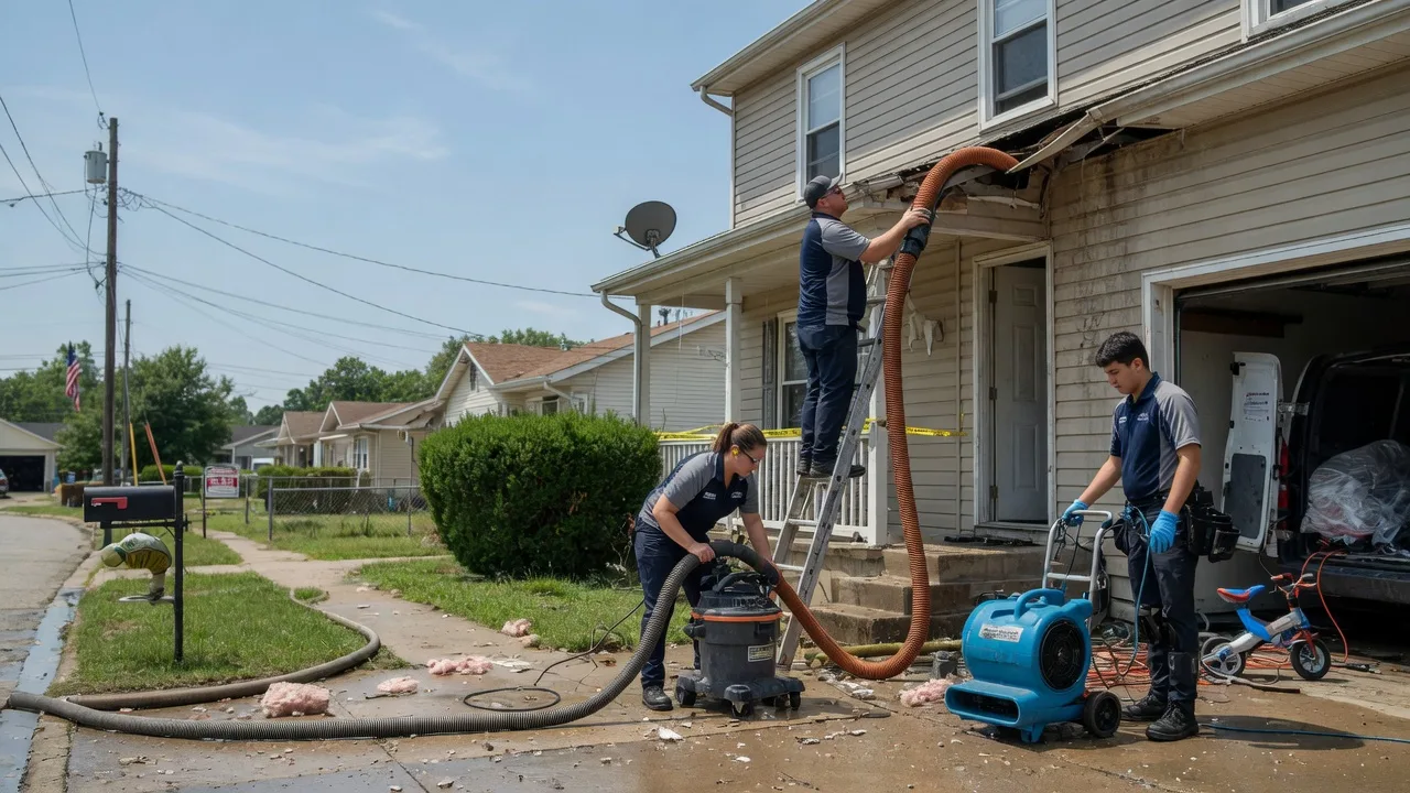 Water Damage Restoration in Ophiem, IL near me